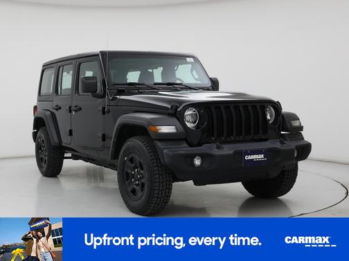Black 2022 Jeep Wrangler Unlimited Sport
