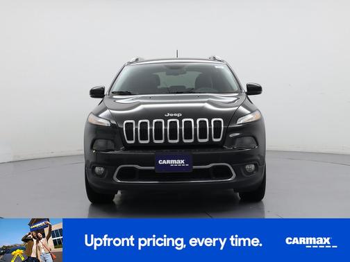 Black 2016 Jeep Cherokee Limited