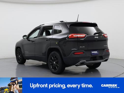 Black 2016 Jeep Cherokee Limited