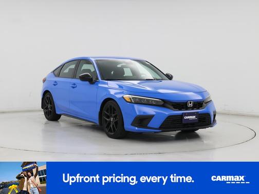 Blue 2023 Honda Civic Sport
