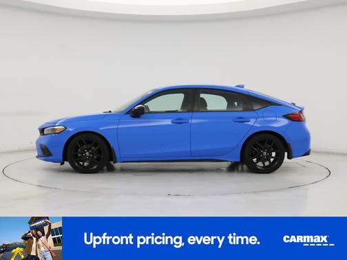 Blue 2023 Honda Civic Sport