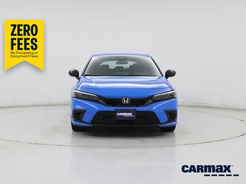 Blue 2023 Honda Civic Sport