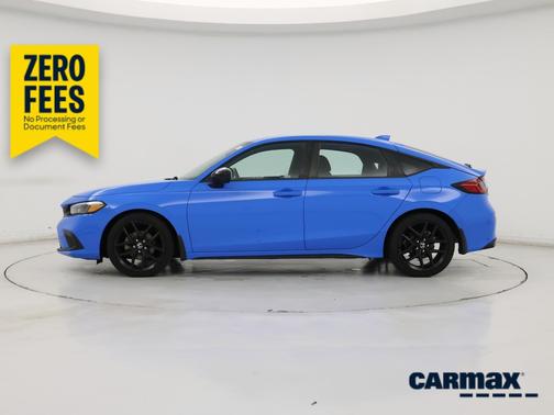 Blue 2023 Honda Civic Sport