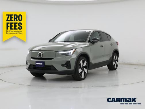 Gray 2023 Volvo C40 Recharge Pure Electric Twin Ultimate