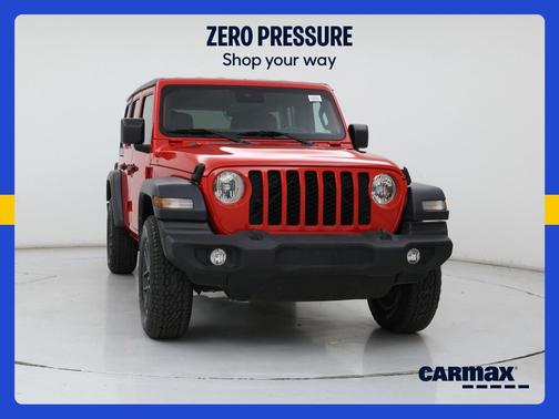 Red 2024 Jeep Wrangler Sport S
