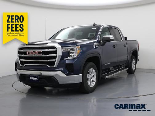 Blue 2021 GMC Sierra 1500 SLE