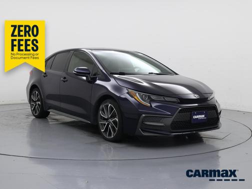 Blue 2020 Toyota Corolla SE