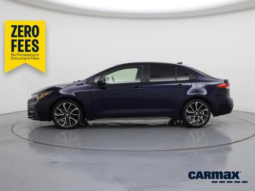 Blue 2020 Toyota Corolla SE
