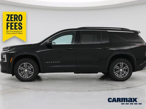 Black 2024 Chevrolet Traverse LT