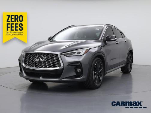Gray 2025 INFINITI QX55 Luxe