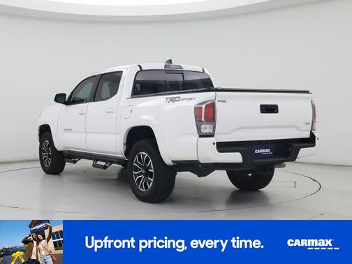 White 2021 Toyota Tacoma TRD Sport