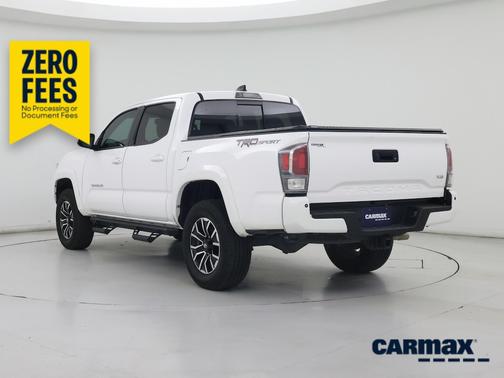White 2021 Toyota Tacoma TRD Sport