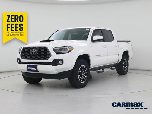White 2021 Toyota Tacoma TRD Sport
