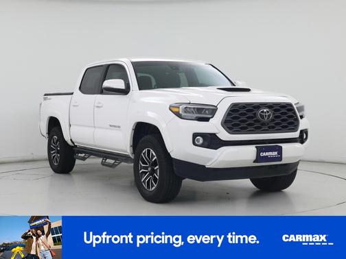 White 2021 Toyota Tacoma TRD Sport