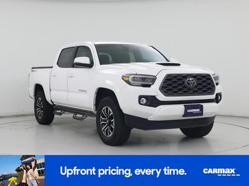 White 2021 Toyota Tacoma TRD Sport