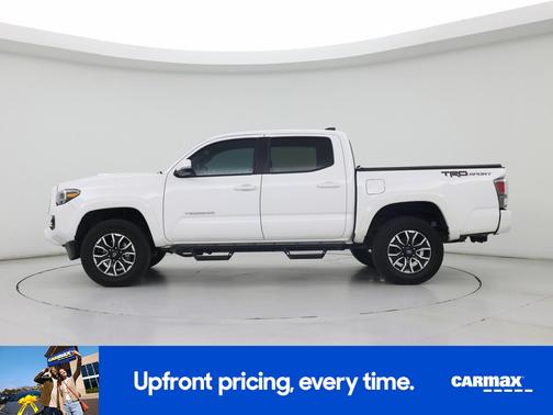 White 2021 Toyota Tacoma TRD Sport