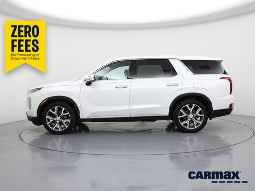 White 2022 Hyundai PALISADE SEL