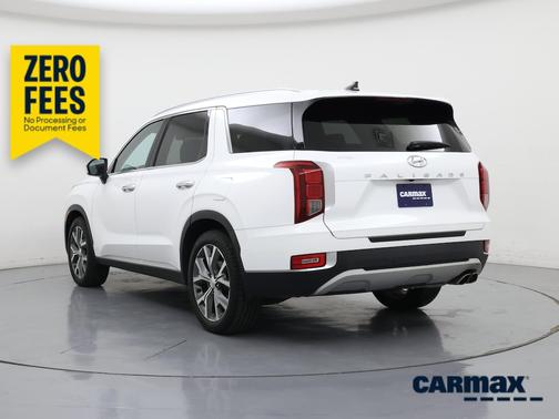 White 2022 Hyundai PALISADE SEL