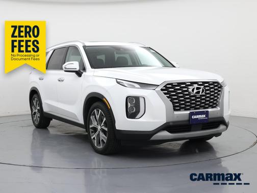 White 2022 Hyundai PALISADE SEL