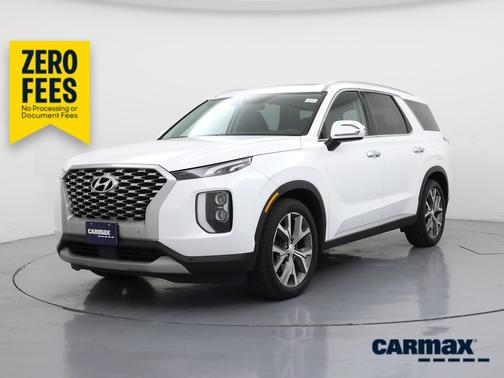 White 2022 Hyundai PALISADE SEL