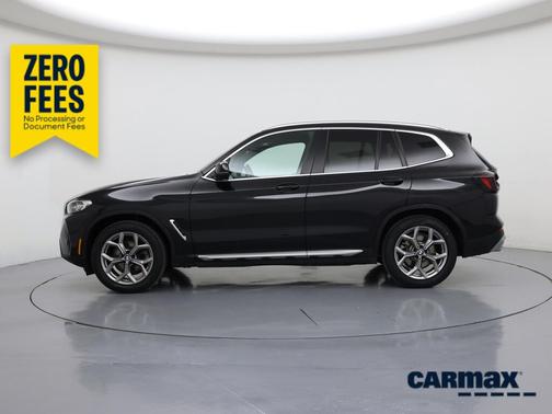 Black 2023 BMW X3 XDrive30i
