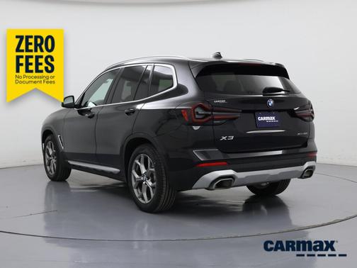 Black 2023 BMW X3 XDrive30i