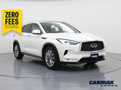 White 2021 INFINITI QX50 Essential