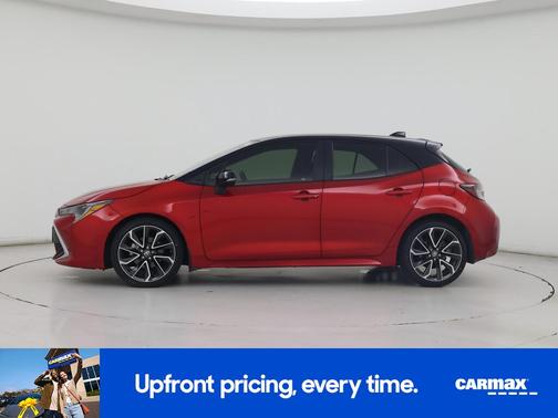 Red 2022 Toyota Corolla Hatchback XSE