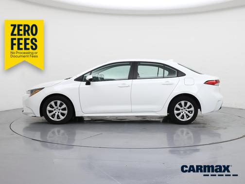 White 2025 Toyota Corolla LE