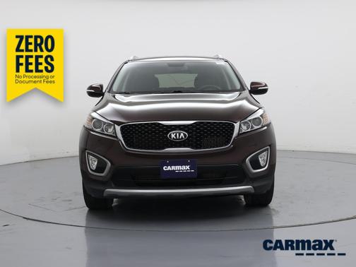Burgundy 2016 Kia Sorento EX