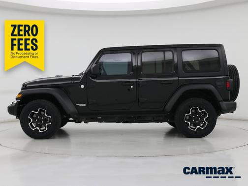 Black 2021 Jeep Wrangler Unlimited Sport S