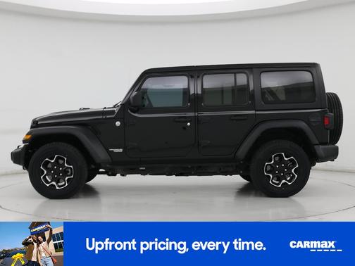 Black 2021 Jeep Wrangler Unlimited Sport S