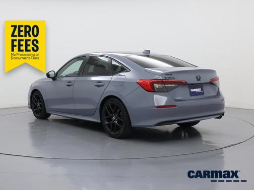 Gray 2022 Honda Civic Sport