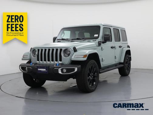 Gray 2023 Jeep Wrangler 4xe Unlimited Sahara