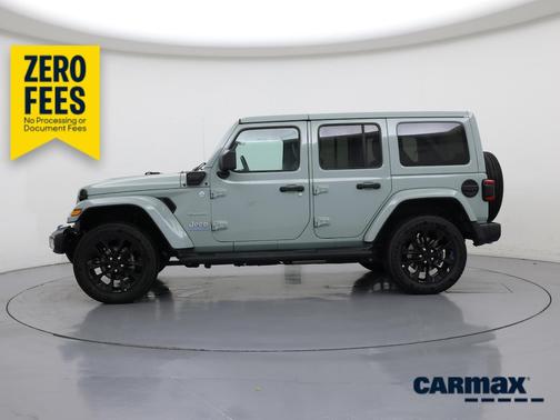 Gray 2023 Jeep Wrangler 4xe Unlimited Sahara