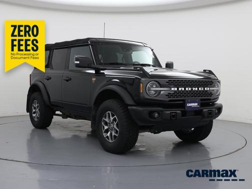 Black 2022 Ford Bronco Badlands