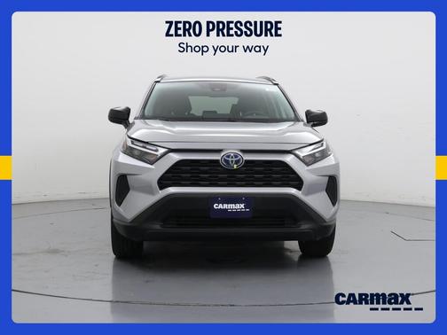 Silver 2024 Toyota RAV4 Hybrid LE