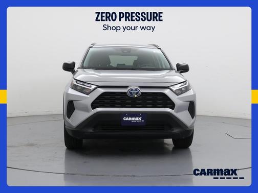 Silver 2024 Toyota RAV4 Hybrid LE