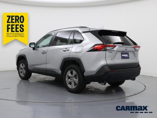 Silver 2024 Toyota RAV4 Hybrid LE