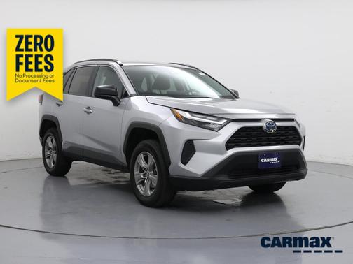 Silver 2024 Toyota RAV4 Hybrid LE
