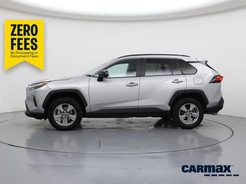 Silver 2024 Toyota RAV4 Hybrid LE