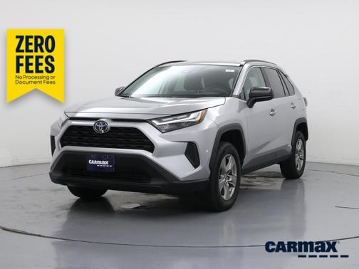 Silver 2024 Toyota RAV4 Hybrid LE