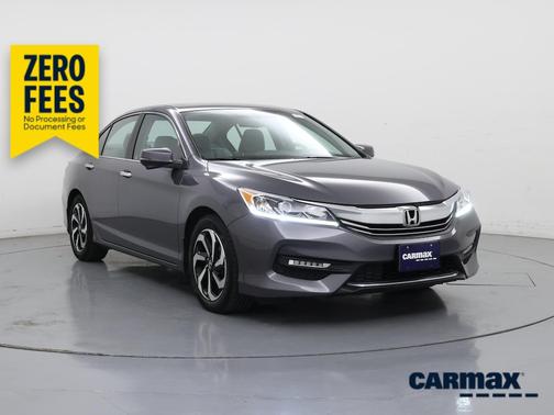 Gray 2016 Honda Accord EX-L