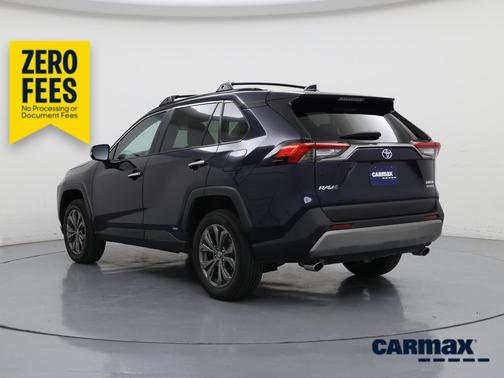 Blue 2022 Toyota RAV4 Hybrid Limited