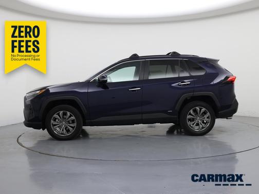 Blue 2022 Toyota RAV4 Hybrid Limited