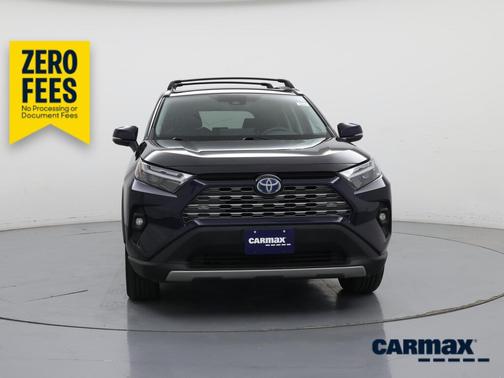 Blue 2022 Toyota RAV4 Hybrid Limited