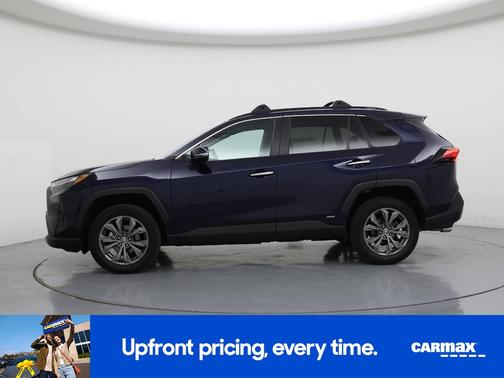 Blue 2022 Toyota RAV4 Hybrid Limited