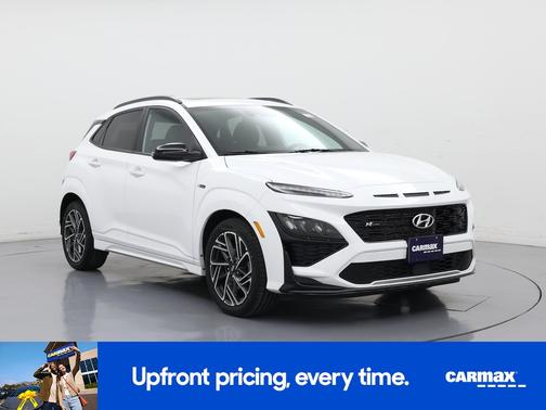 White 2022 Hyundai KONA N Line