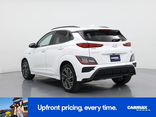 White 2022 Hyundai KONA N Line