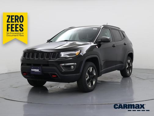 Black 2018 Jeep Compass Trailhawk